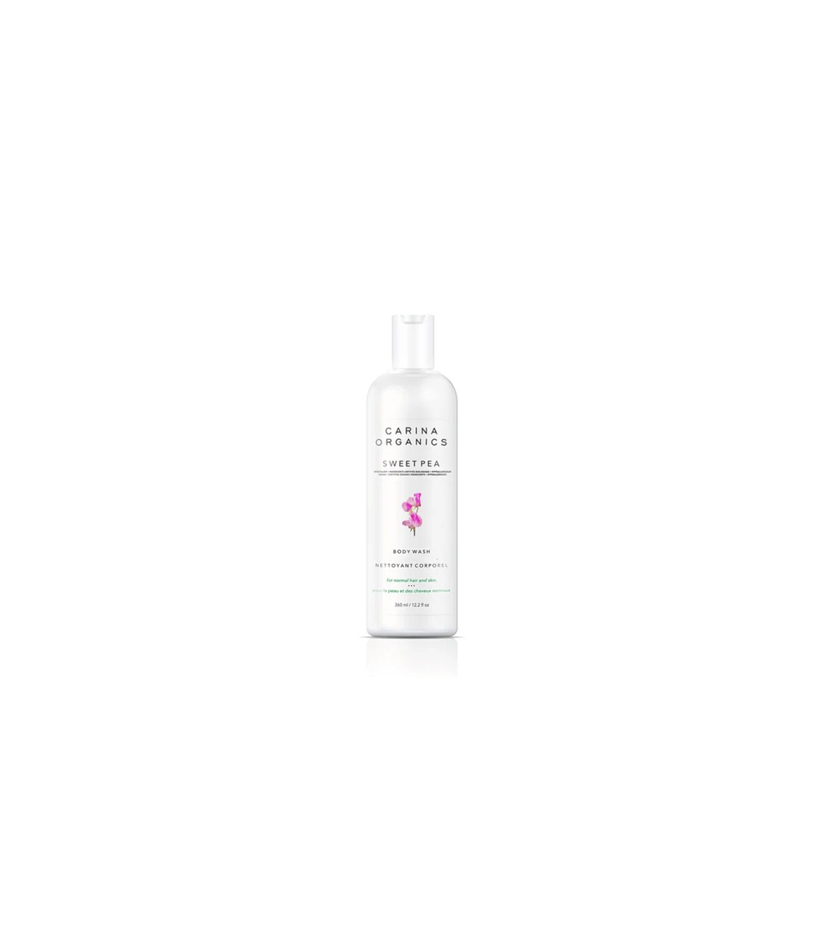 Carina Organics Sweet Pea Body Wash 360 ml | Unbeatable Prices, Daily Deals | VITASHOP