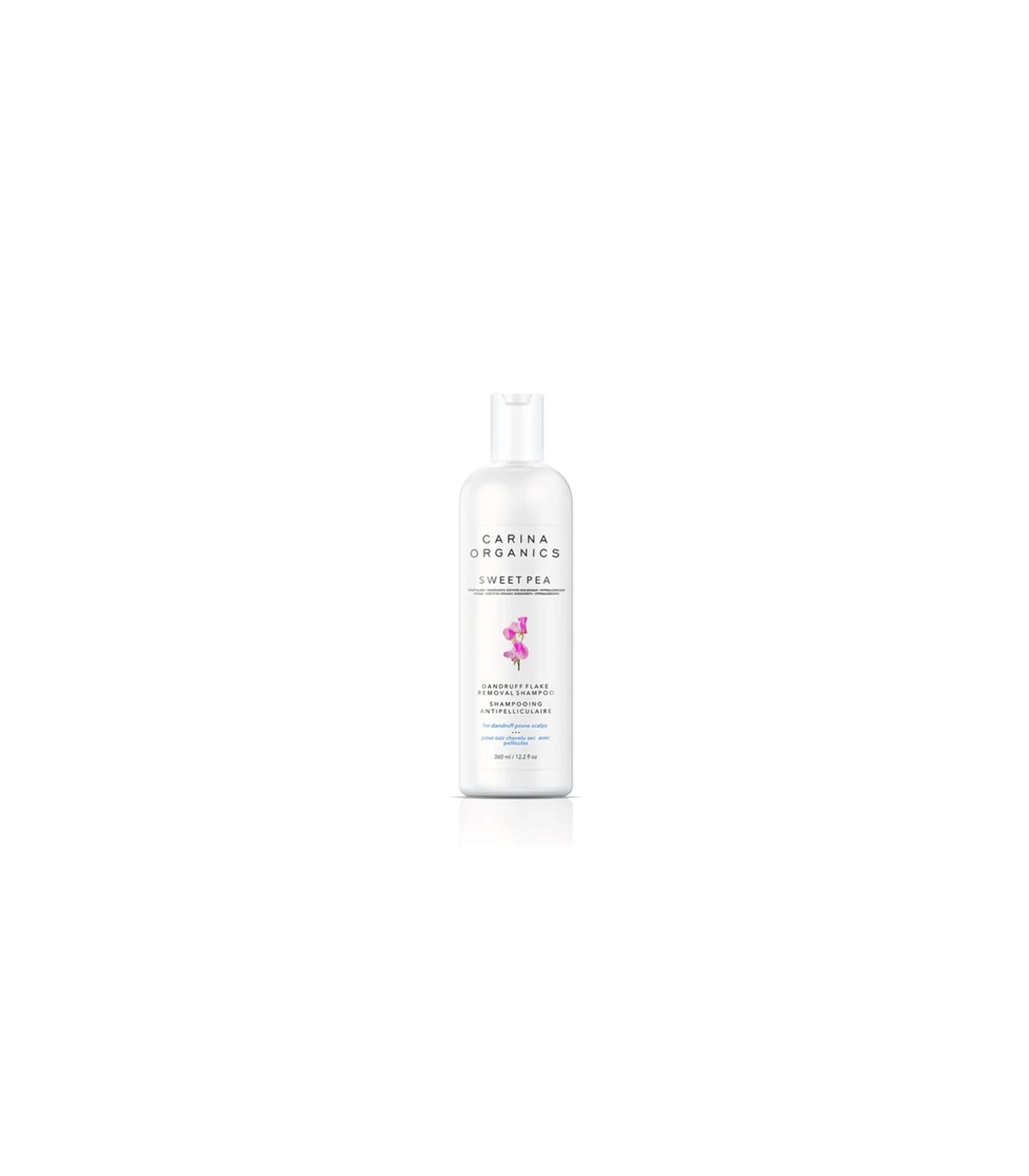Carina Organics Sweet Pea Shampoo (Anti-Dandruff) 360 ml | Unbeatable Prices, Daily Deals | VITASHOP