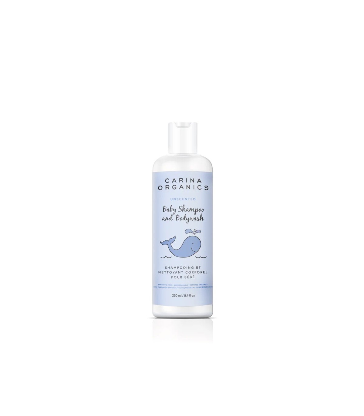 Unscented Baby Shampoo & Body Wash 250 ml | Safest & Easiest Shopping Vitamins Online | VITASHOP