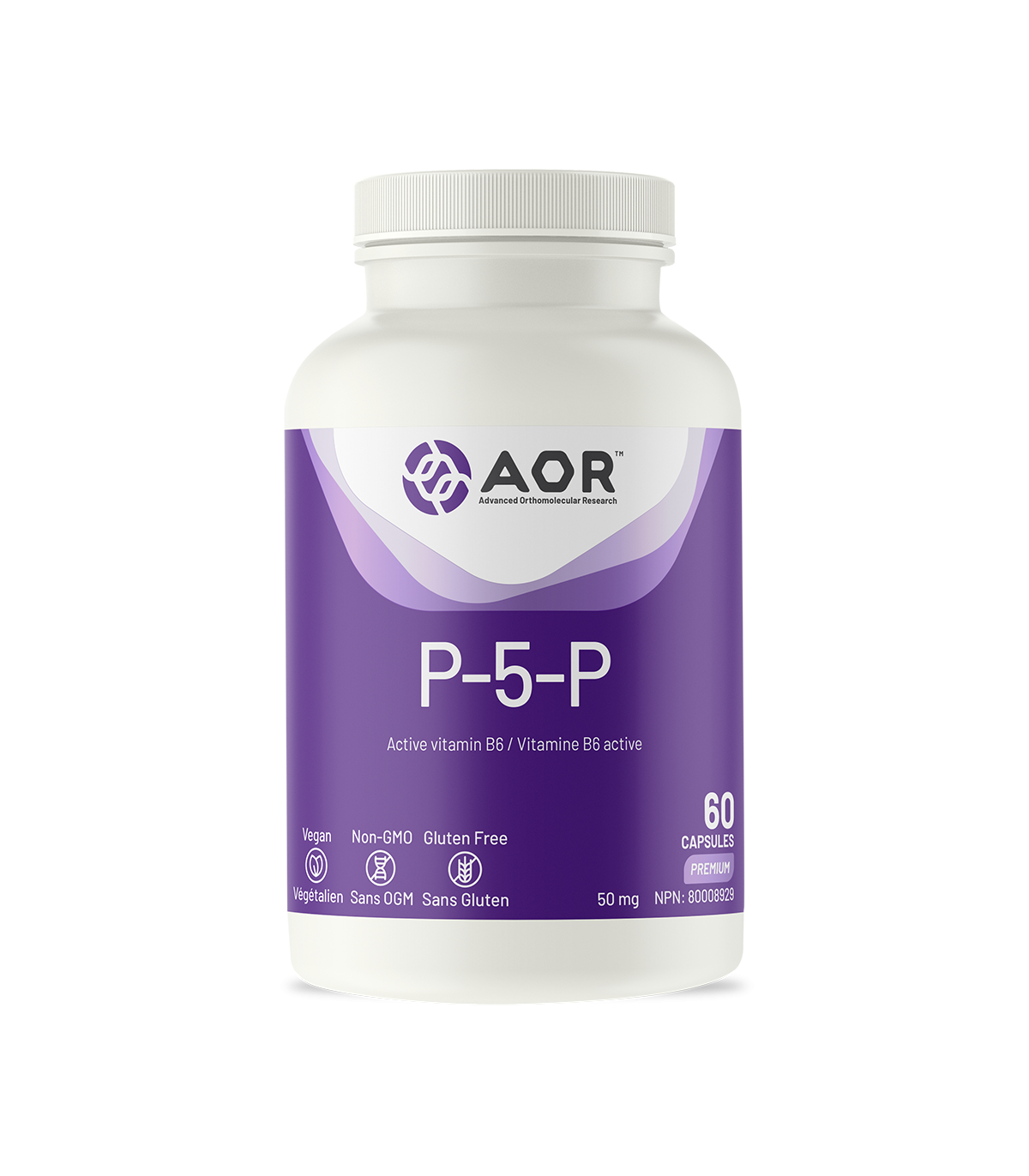 P-5-P, 60 gélules | Safest & Easiest Shopping Vitamins Online | VITASHOP