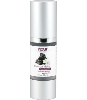 NOW Foods Charcoal Detox Moisturizer, 30 mL | Unbeatable Prices, Daily Deals | VITASHOP