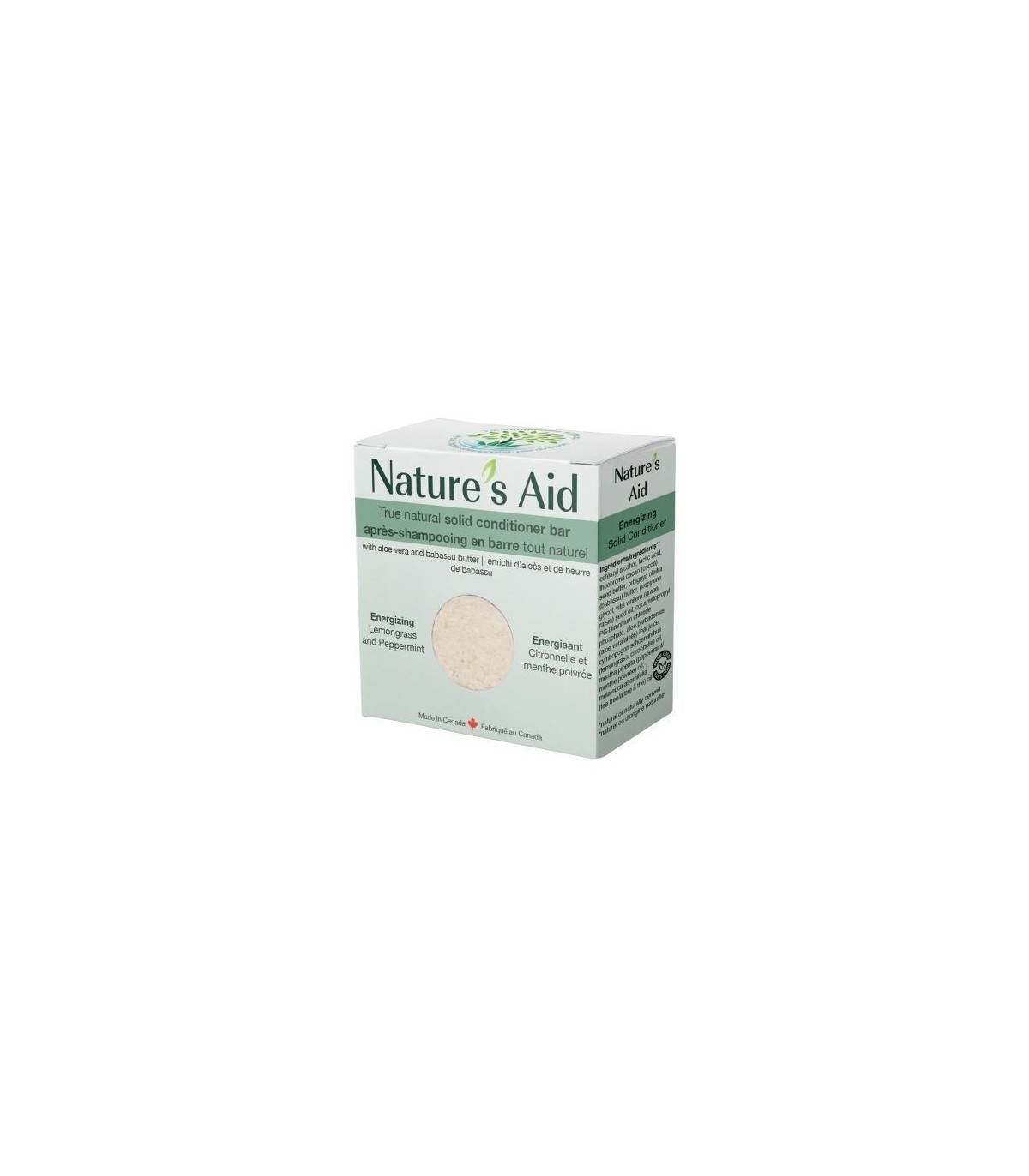 Nature's Aid 네이처스 에이드 컨디셔너 바 레몬그라스 & 민트 60g | 매일 업데이트되는 특가 상품 | VITASHOP