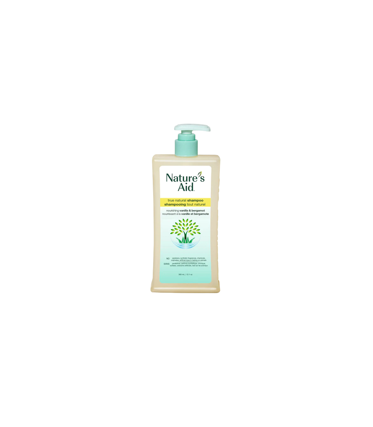 Nature's Aid 네이처스 에이드 영양 샴푸 바닐라 & 베르가못 360ml | 매일 업데이트되는 특가 상품 | VITASHOP