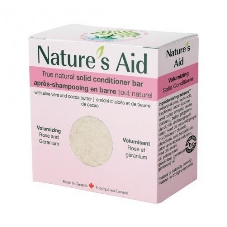 Nature's Aid 네이처스 에이드 컨디셔너 바 로즈 & 제라늄 60g | 매일 업데이트되는 특가 상품 | VITASHOP
