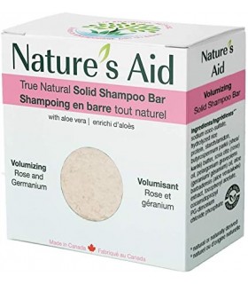 Nature's Aid 네이처스 에이드 샴푸 바 로즈 앤 제라늄 70g | 매일 업데이트되는 특가 상품 | VITASHOP