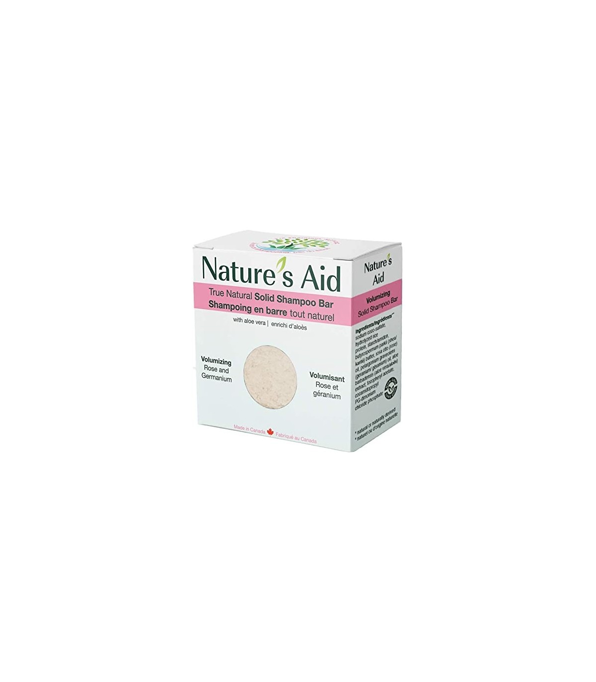 Nature's Aid Shampoo Bar Rose & Geranium 70 g | Unbeatable Prices, Daily Deals | VITASHOP