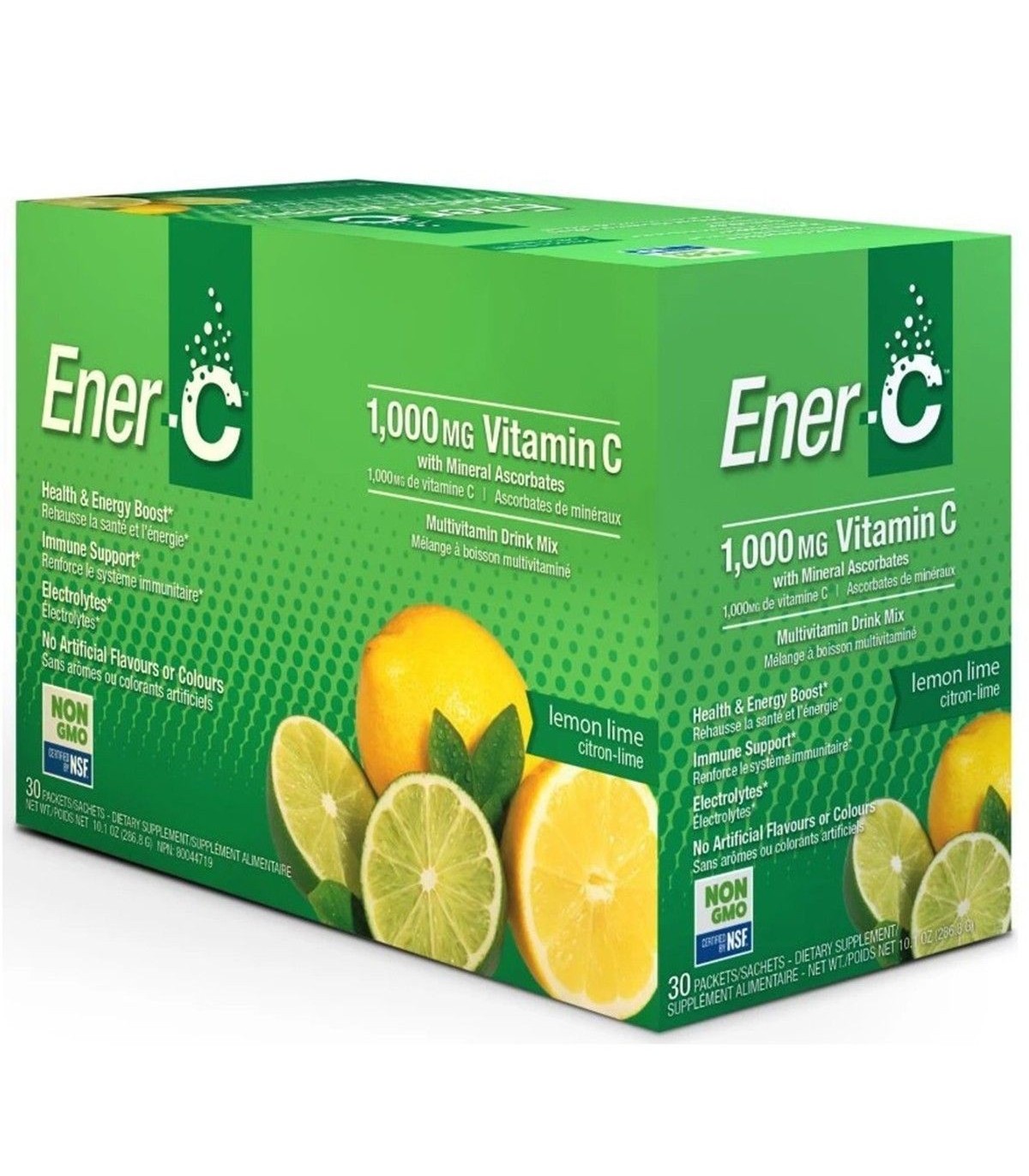 Ener-C Ener-C Lemon Lime 30 x 9 g | 每天不同折扣, 全网最低价格 | 种类齐全的保健品店铺 VITASHOP, 只有你想不到, 没有你买不到 !