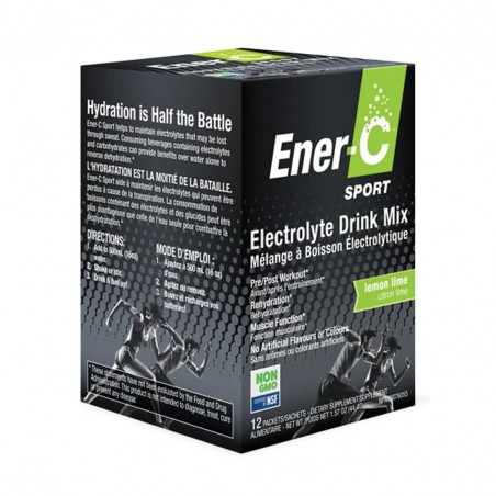 Ener-C Ener-C Sport Lemon Lime 12 x 3.7 g | Unbeatable Prices, Daily Deals | VITASHOP