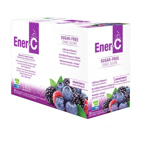 Ener-C Sugar Free Mixed Berry 30 x 9 g | Safest & Easiest Shopping Vitamins Online | VITASHOP