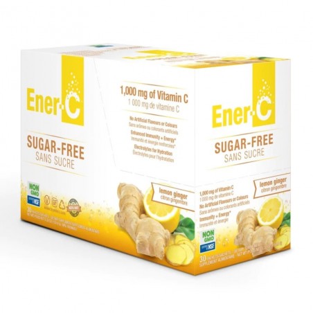 Sugar Free Lemon Ginger 30 x 5.37 g | Safest & Easiest Shopping Vitamins Online | VITASHOP