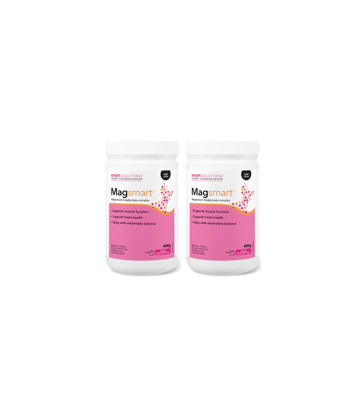 Lorna Vanderhaeghe [2 for Deal] MAGsmart Powder Organice Raspberry 400 g | Unbeatable Prices, Daily Deals | VITASHOP