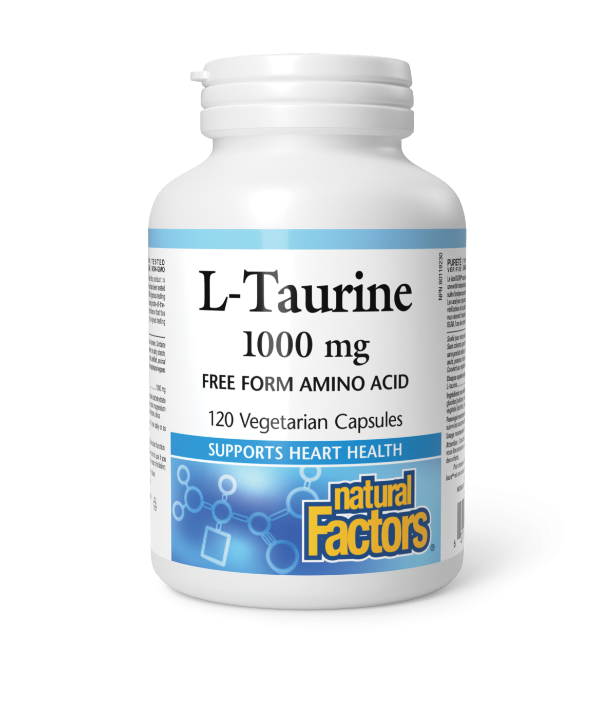 L-Taurine 1000 mg 120 Vegetarian Capsules