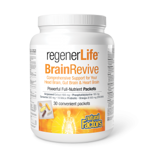Natural Factors RegenerLife Brain Revive 30 Packets | Unbeatable Prices, Daily Deals | VITASHOP