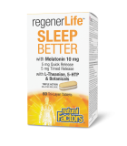 Natural Factors 내추럴 팩터스 ReenerLife Sleep Better 60 3층 정제 | 매일 업데이트되는 특가 상품 | VITASHOP