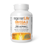 Natural Factors 내추럴 팩터스 ReenerLife 오메가-3 초강력 2200 mg 90 엔터티퓨어 소프트젤 | 매일 업데이트되는 특가 상품 | VITASHOP