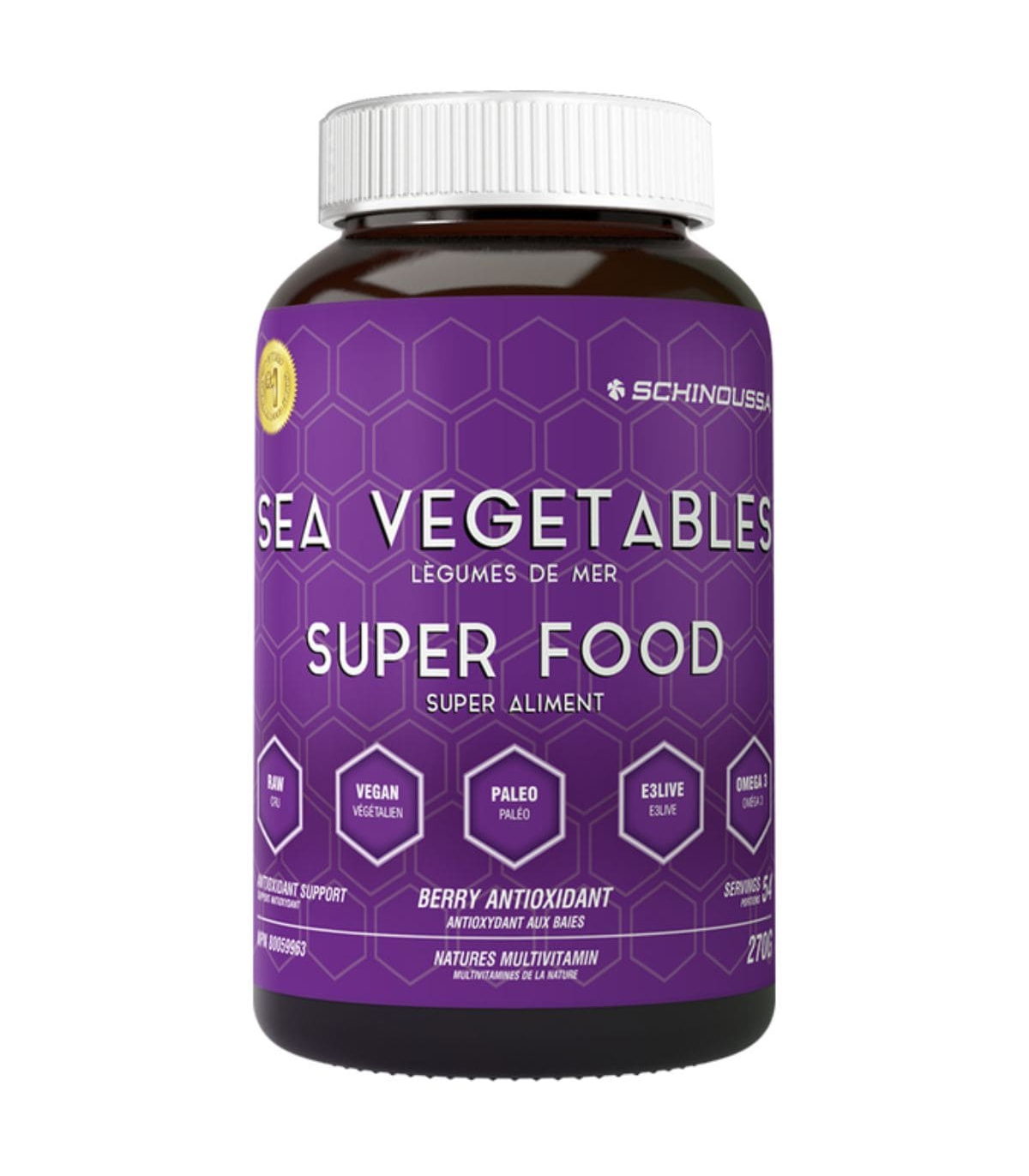 Schinoussa Sea Vegetables Berry Antiox 270 g | Safest & Easiest Shopping Vitamins Online | VITASHOP