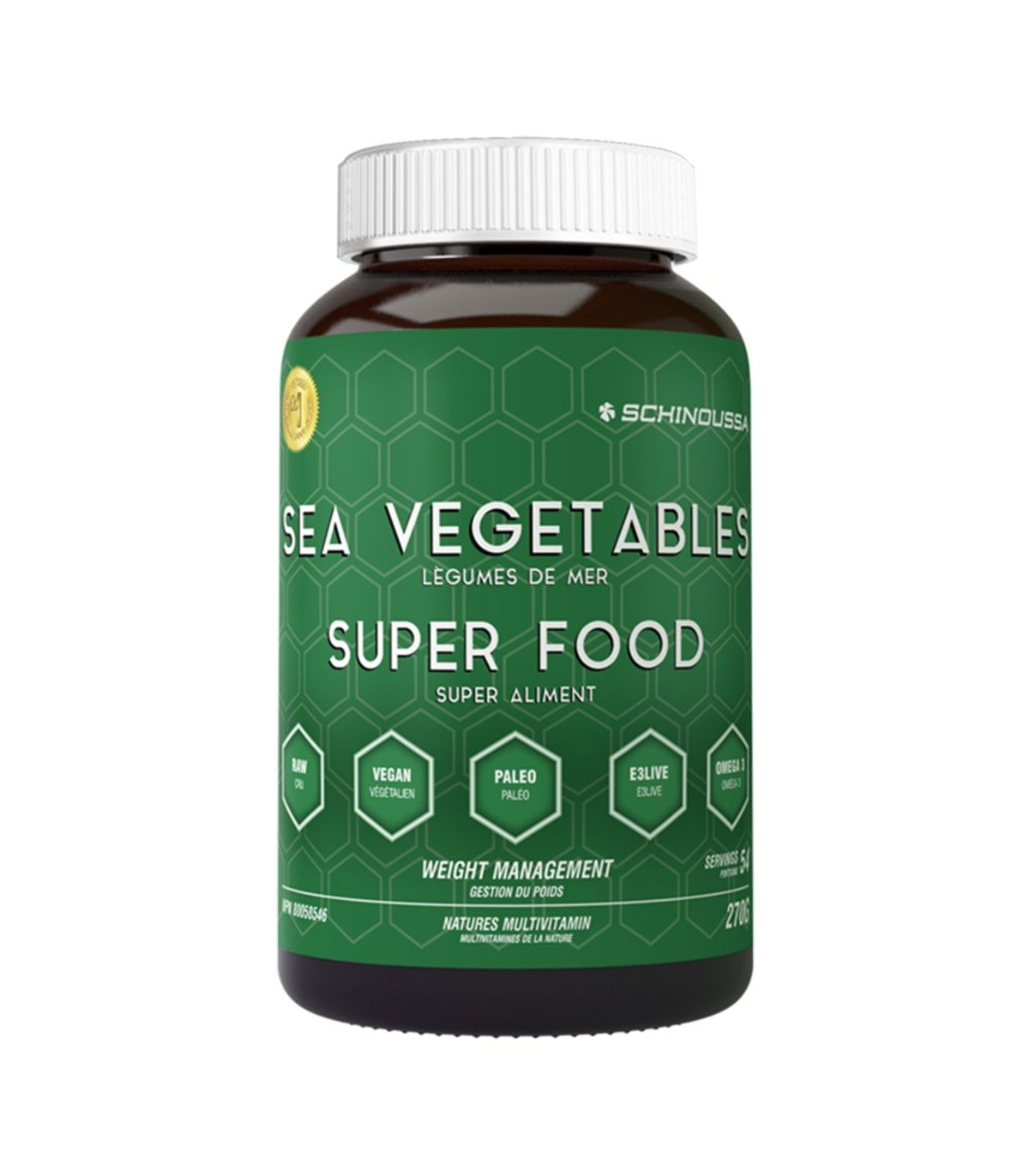 Schinoussa Sea Vegetables Weight Loss 270 g | Safest & Easiest Shopping Vitamins Online | VITASHOP