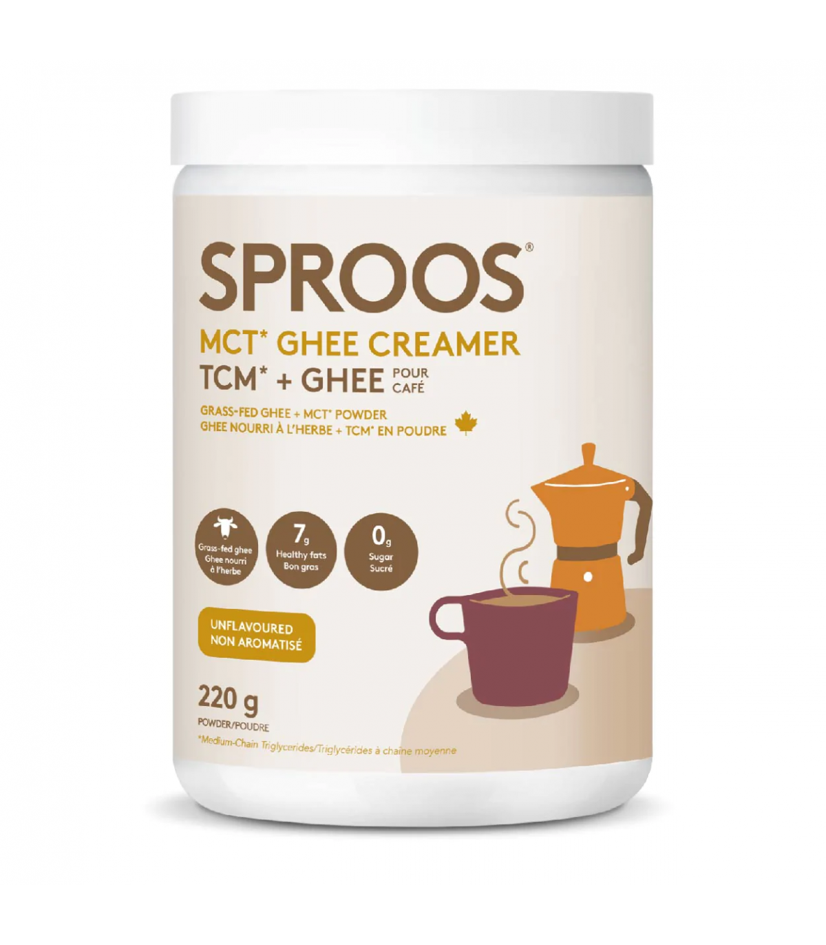 SPROOS 스프루스 스프루스 기 MCT 크리머 220g | 매일 업데이트되는 특가 상품 | VITASHOP