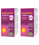 Natural Factors [2 for Deal] B12 Methylcobalamin 10000 mcg Cherry Flavour, 30 Sublingual Tablets | Unbeatable Prices, Daily Deal
