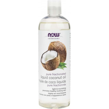Huile de coco liquide, fractionnée pure, 473 mL | Safest & Easiest Shopping Vitamins Online | VITASHOP