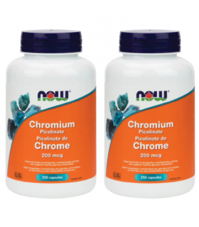 Picolinate de chrome 200 mcg, 250 Capsules | Safest & Easiest Shopping Vitamins Online | VITASHOP
