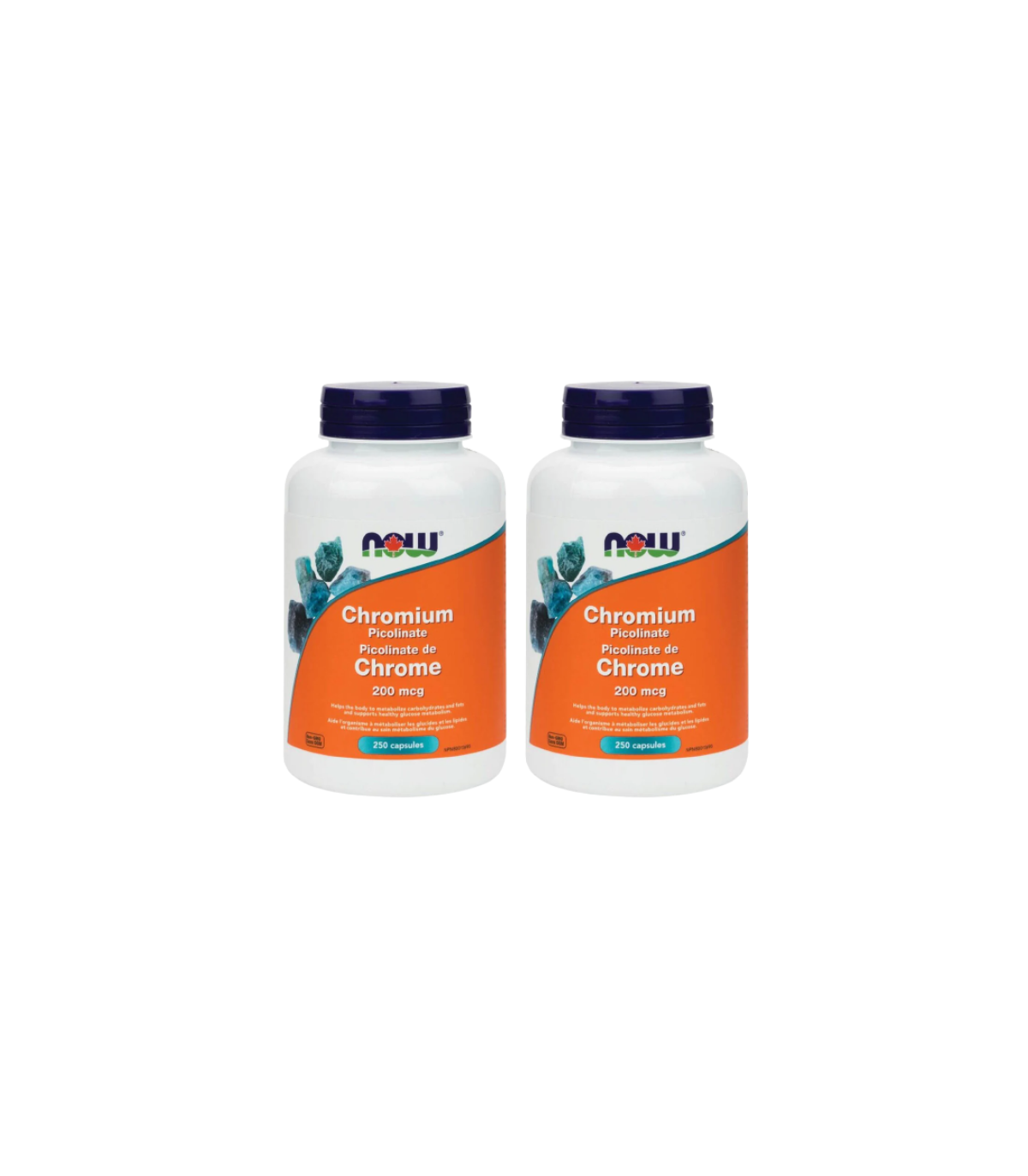 Picolinate de chrome 200 mcg, 250 Capsules | Safest & Easiest Shopping Vitamins Online | VITASHOP