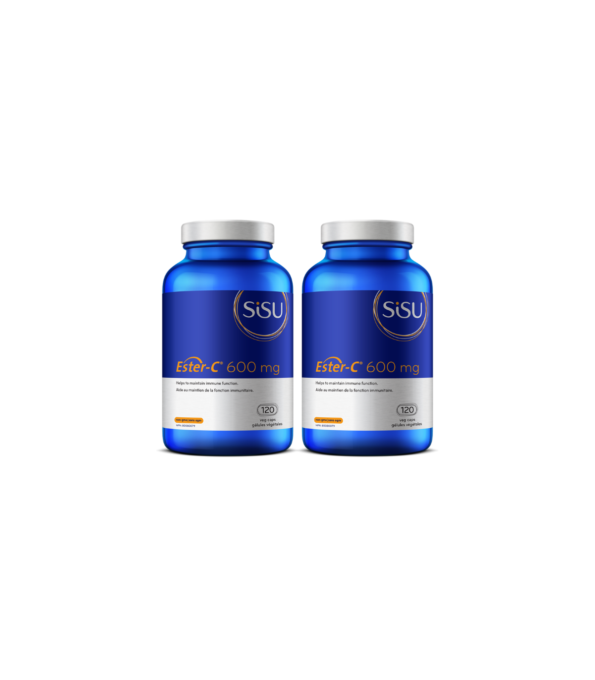 SISU [2 for Deal] Ester-C 600 mg, 120 Vegetable Caps | Unbeatable Prices, Daily Deals | VITASHOP
