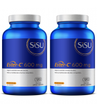 SISU [2 for Deal] 시수 Ester-C 600 mg, 120 식물성 캡슐 | 매일 업데이트되는 특가 상품 | VITASHOP