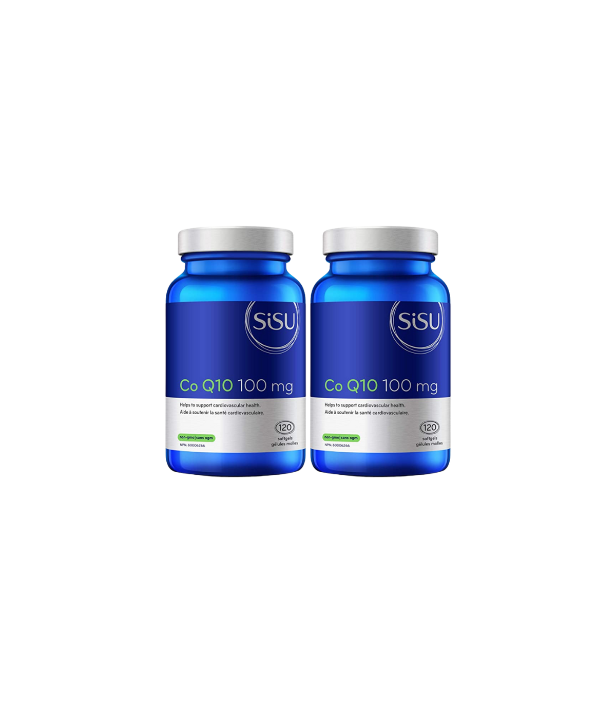 SISU [2 for Deal] Co Q10 100 mg, 120 Soft Gels | Unbeatable Prices, Daily Deals | VITASHOP
