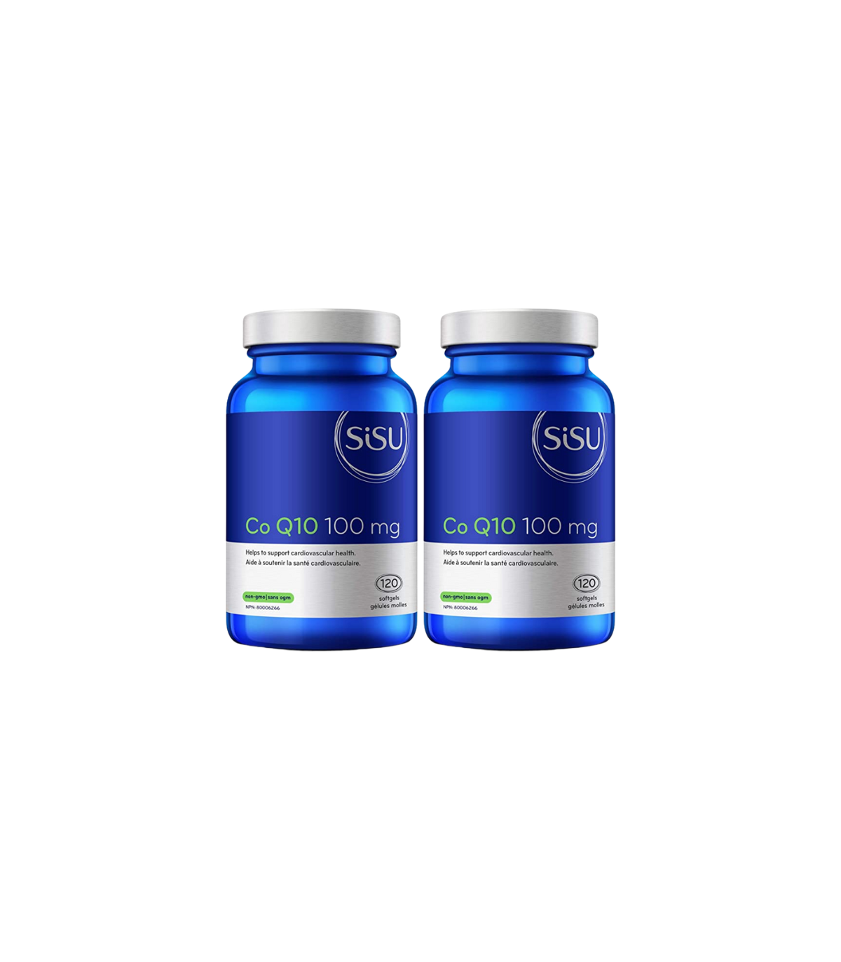 SISU [2 for Deal] Co Q10 100 mg, 120 Soft Gels | Unbeatable Prices, Daily Deals | VITASHOP