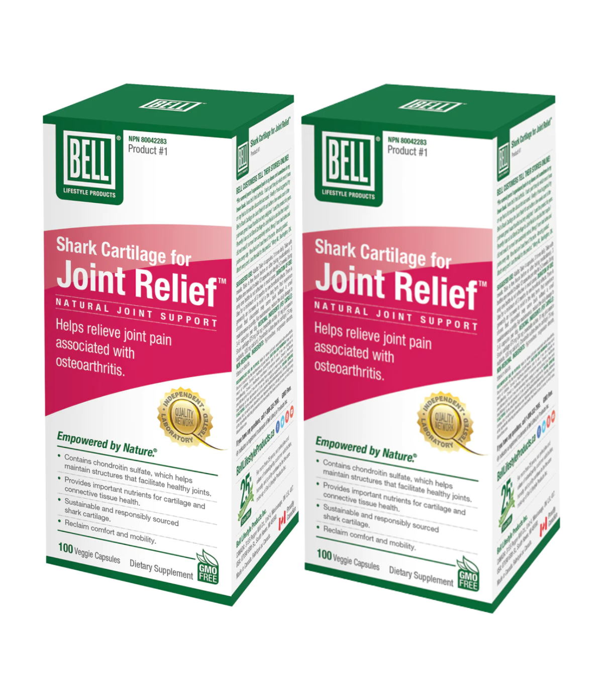 Bell Lifestyle [2 for Deal] Shark Cartilage for Joint Relief 100 Capsules | Unbeatable Prices, Daily Deals | VITASHOP