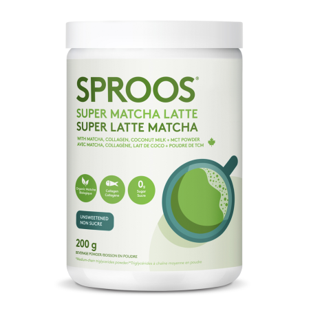 SPROOS Sproos Super Matcha Latte 200 g | Unbeatable Prices, Daily Deals | VITASHOP