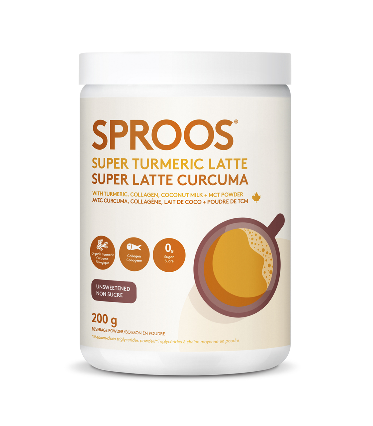 SPROOS 스프루스 스프루스 슈퍼 터메릭 라떼 200g | 매일 업데이트되는 특가 상품 | VITASHOP