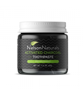 Nelson Naturals Activated Charcoal Peppermint 45g | Unbeatable Prices, Daily Deals | VITASHOP
