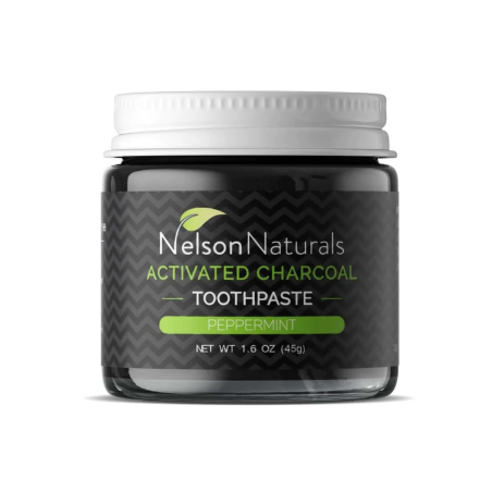 Nelson Naturals 넬슨 내추럴스 활성탄 페퍼민트 45g | 매일 업데이트되는 특가 상품 | VITASHOP
