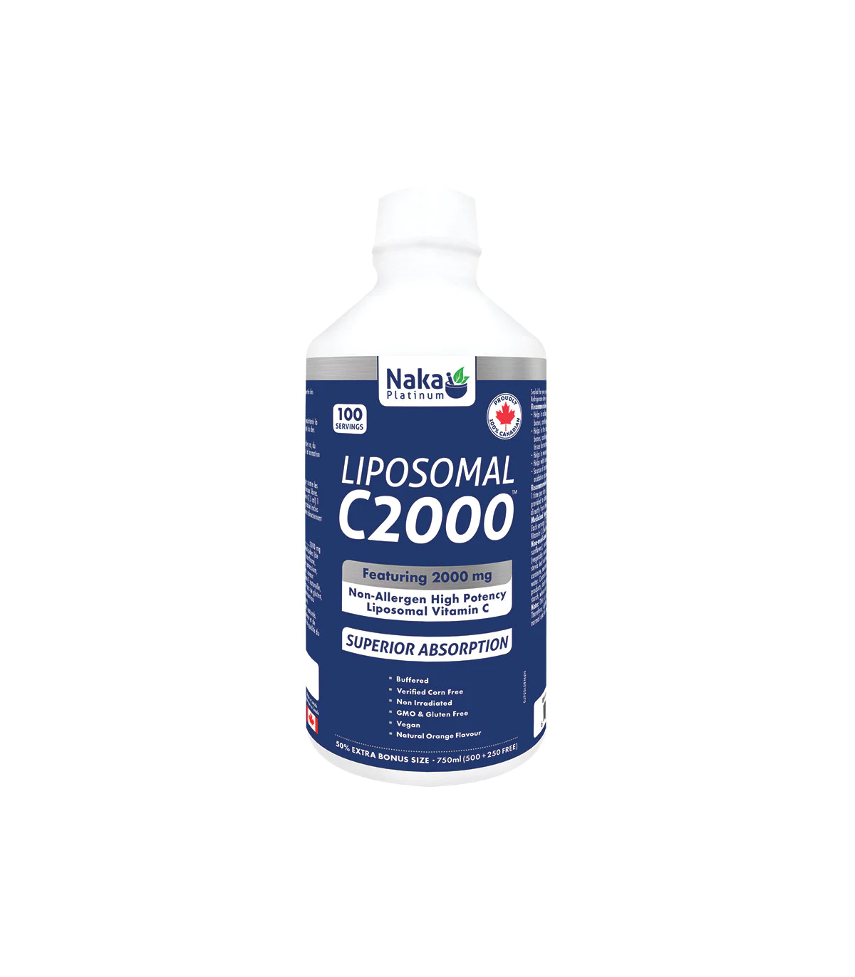 Naka Platinum Liposomal C2000 750 ml | Unbeatable Prices, Daily Deals | VITASHOP