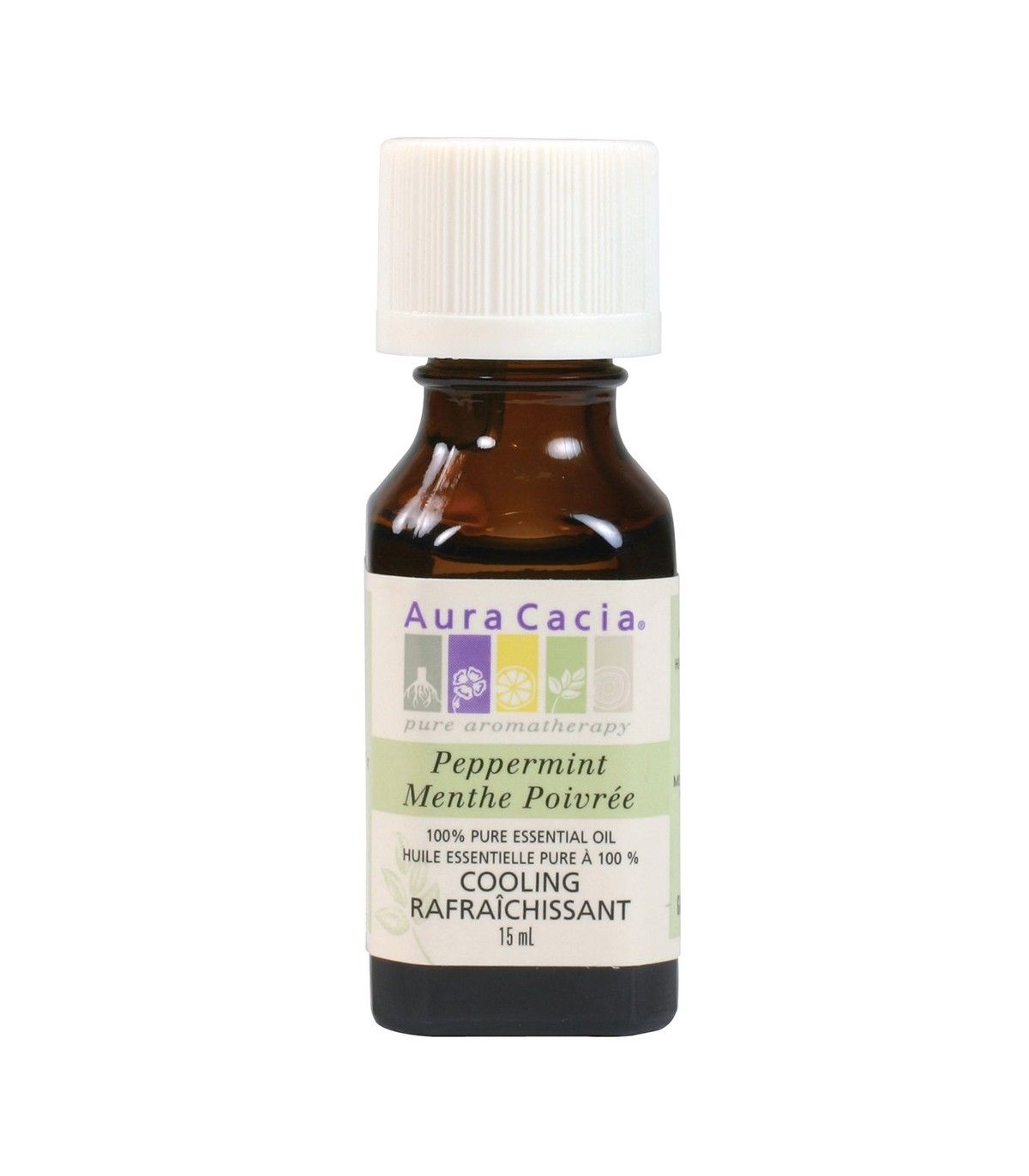 Aura Cacia Peppermint Oil 15 ml | Unbeatable Prices, Daily Deals | VITASHOP