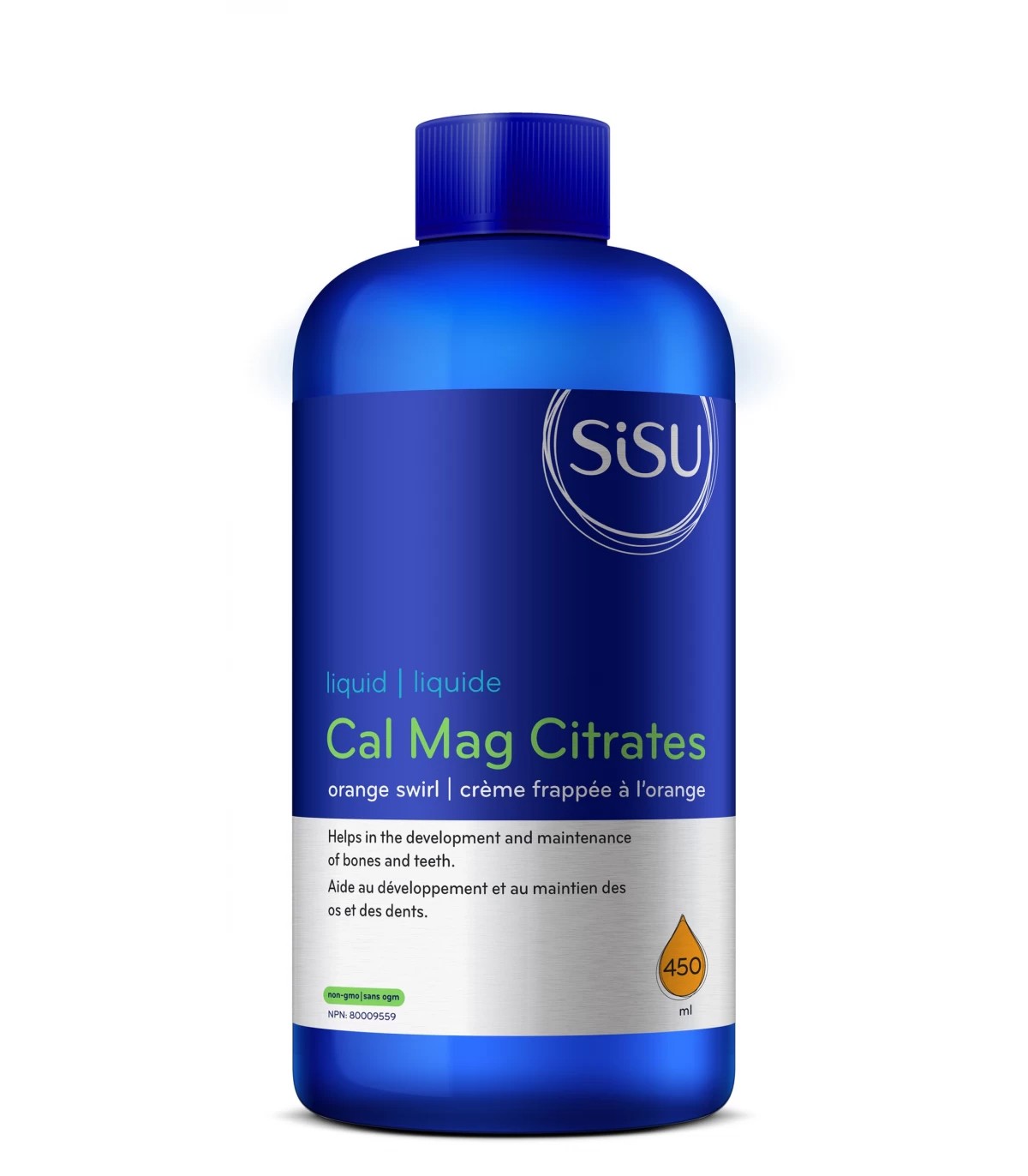 SISU Cal Mag Citrates Liquid with D3 Orange Swirl 450 mL | Unbeatable Prices, Daily Deals | VITASHOP