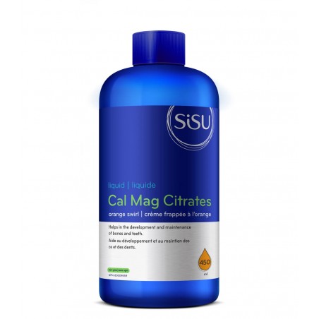 SISU Cal Mag Citrates Liquid with D3 Orange Swirl 450 mL | Unbeatable Prices, Daily Deals | VITASHOP