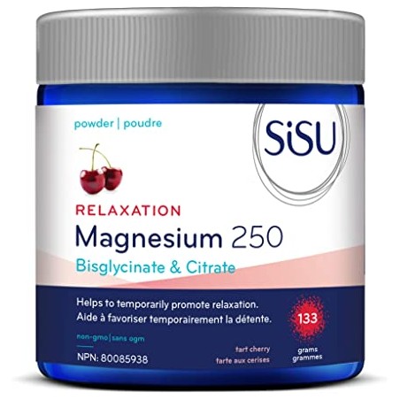 SISU Magnesium 250 mg Relaxation Blend Tart Cherry 133 g | Unbeatable Prices, Daily Deals | VITASHOP