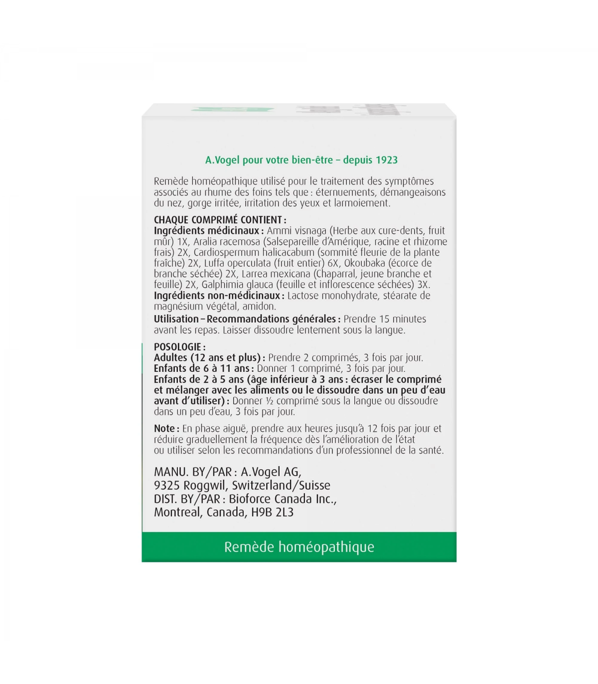 A. Vogel Allergy Relief 120 Tablets | Unbeatable Prices, Daily Deals | VITASHOP