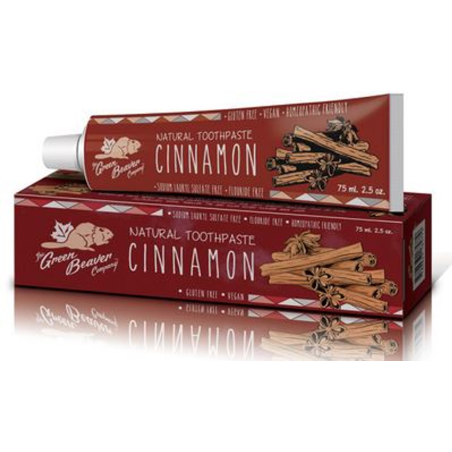 Green Beaver Co. Cinnamon Toothpaste 75 ml | Unbeatable Prices, Daily Deals | VITASHOP