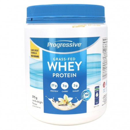 Progressive Nutritionals Grass Fed Whey Protein Vanilla 375 g | 每天不同折扣, 全网最低价格 | 种类齐全的保健品店铺 VITASHOP, 只有你想不到, 没有你买不到 !