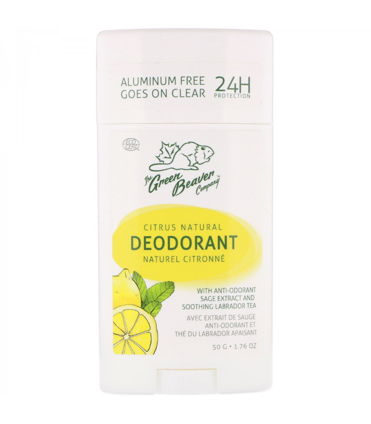 Green Beaver Co. Citrus Deodorant Stick 50 g