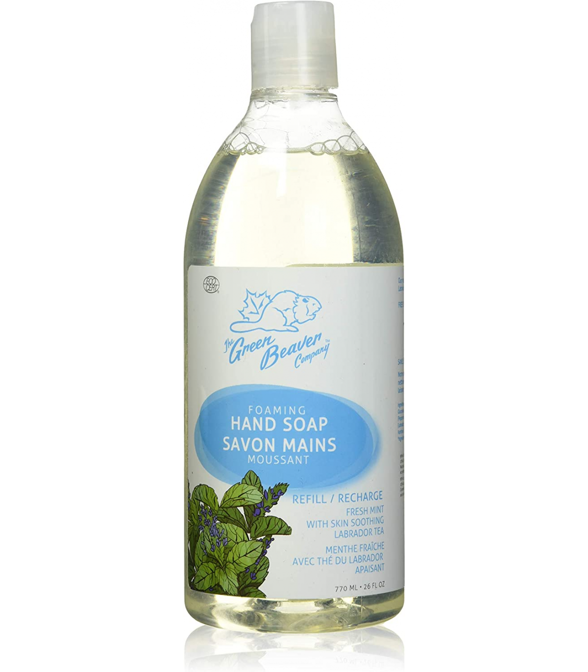 Green Beaver Co. 그린 비버 포밍 핸드워시 프레쉬 민트 리필 770ml | 매일 업데이트되는 특가 상품 | VITASHOP