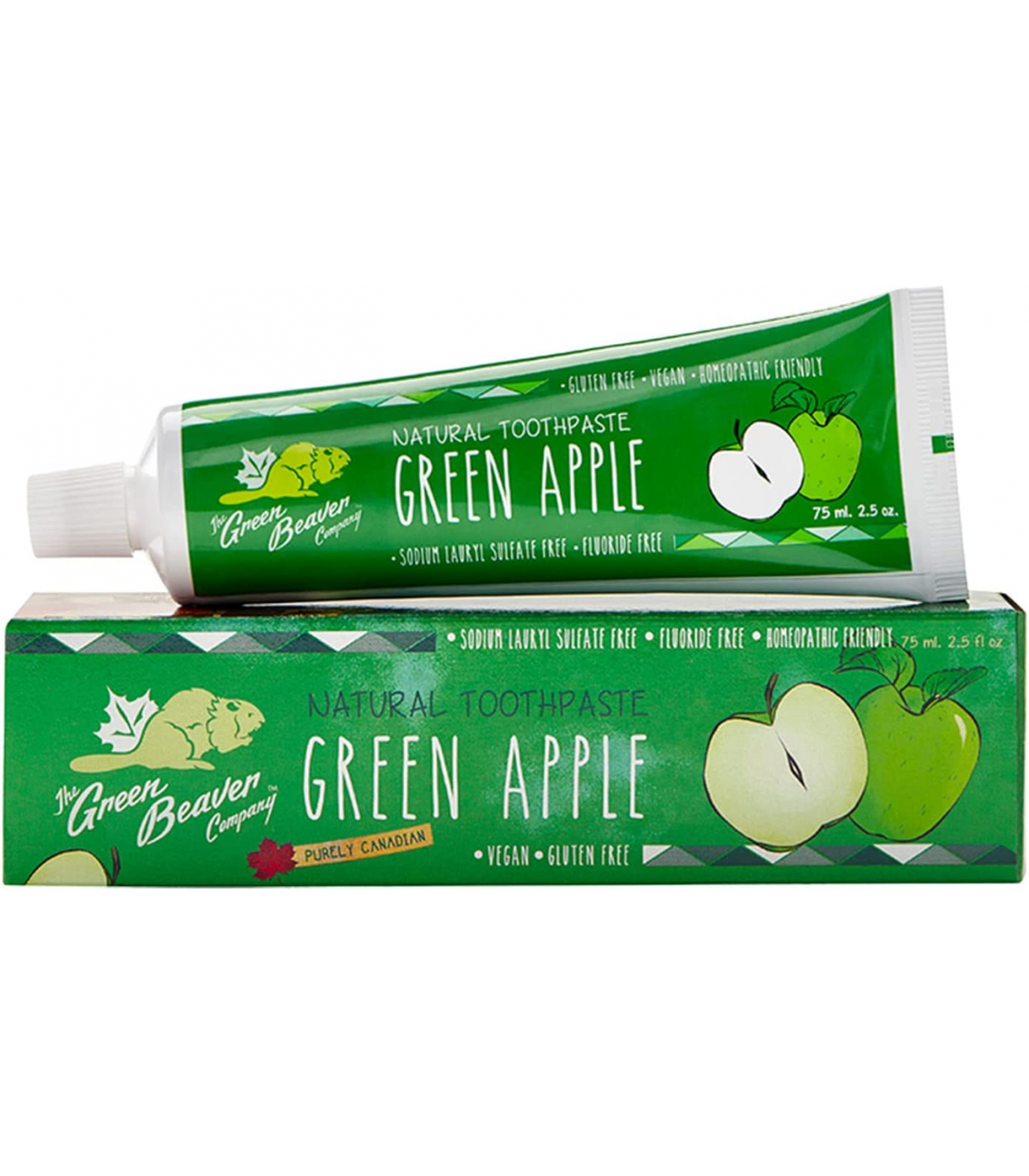 Green Beaver Co. Green Apple Toothpaste 75 ml
