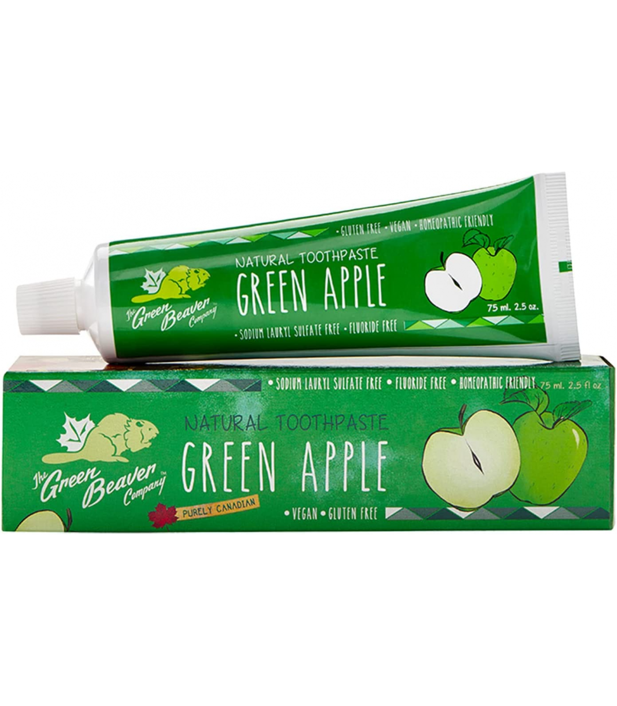 Green Beaver Co. Green Apple Toothpaste 75 ml