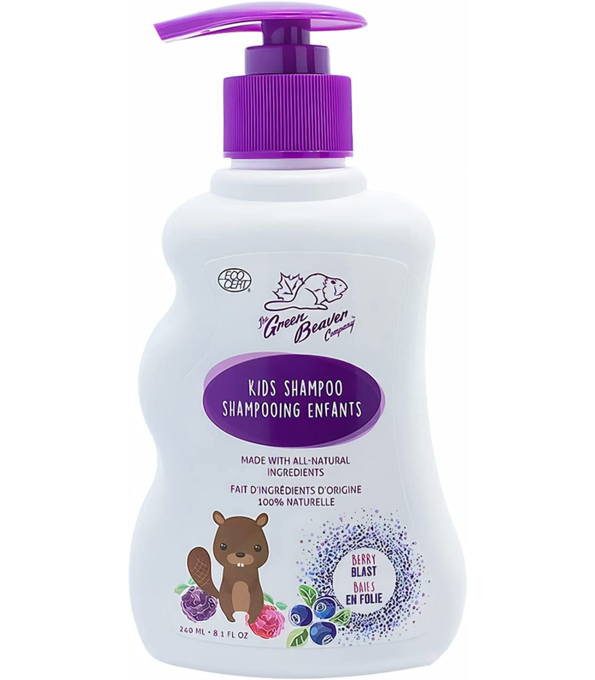 Green Beaver Co. Kids Natural Shampoo Boreal Berries 240 ml | Unbeatable Prices, Daily Deals | VITASHOP