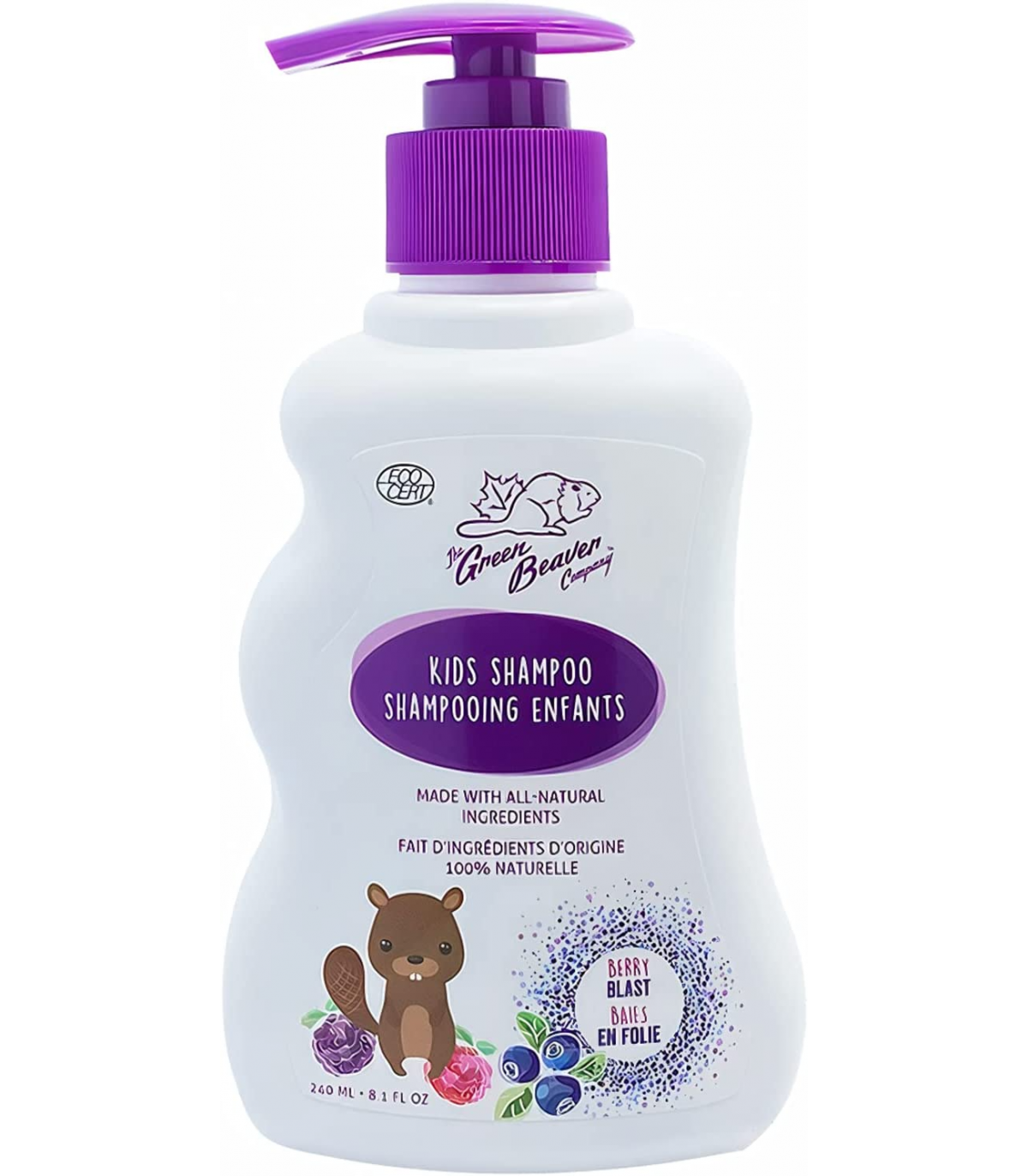 Green Beaver Co. Kids Natural Shampoo Boreal Berries 240 ml | Unbeatable Prices, Daily Deals | VITASHOP