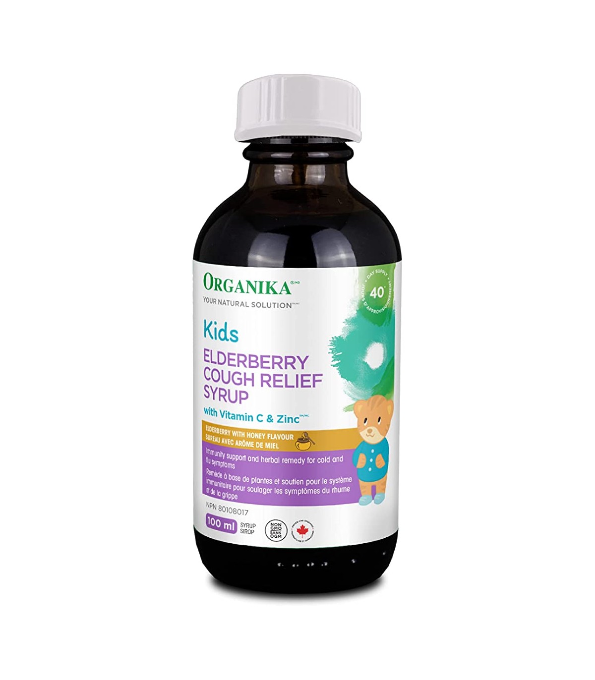 Kids Elderberry Cough Relief Syrup 100 mL
